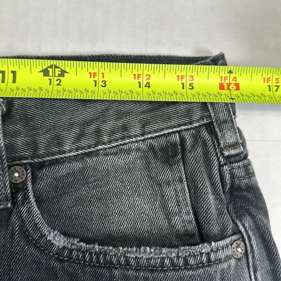 Free People We The Free Womens Size 29 Mid Rise Button Fly Fringe Denim Jeans - Picture 10 of 13